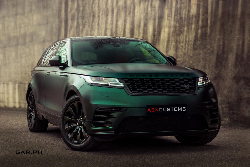 HM07 Matte Satin Metallic Green Black Silk ??? TeckWrap UK