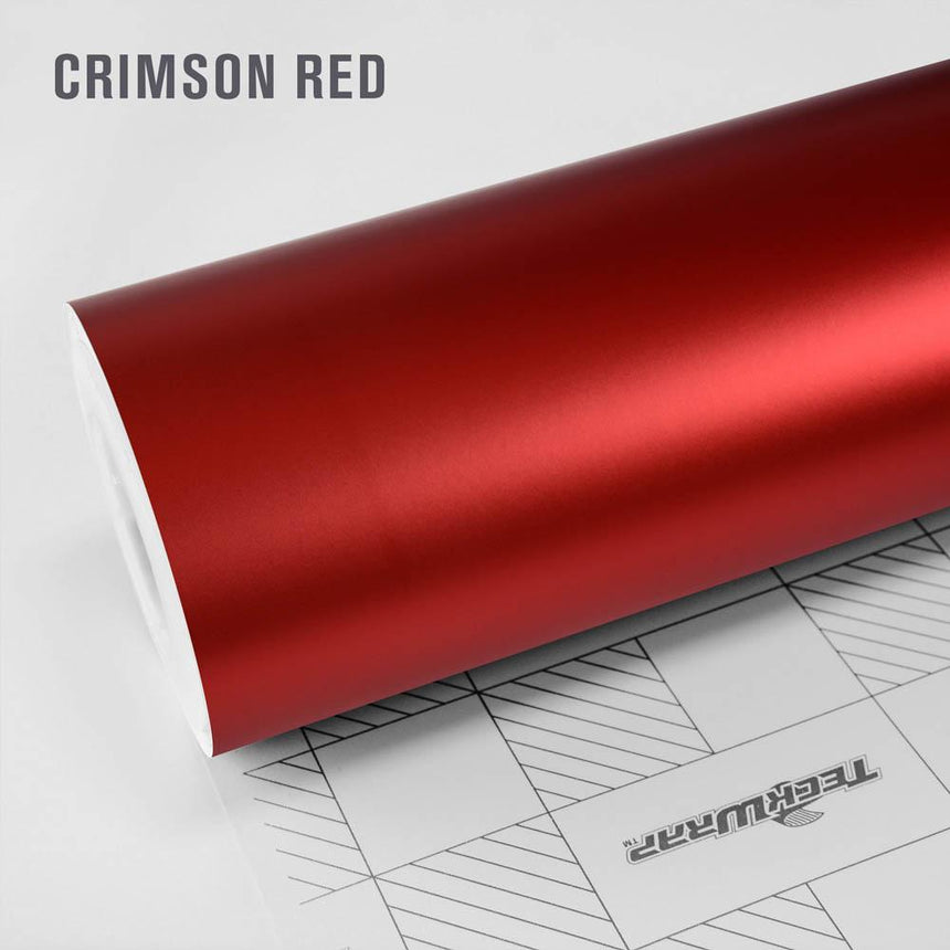 VCH401-S Satin Chrome Crimson Red