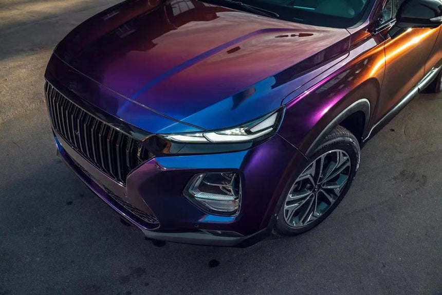 RD14-HD Colour Shift Vinyl Gloss Violet Sunrise