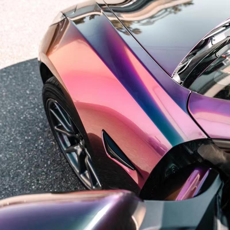 RD15-HD Colour Shift Vinyl Gloss Green Galaxy