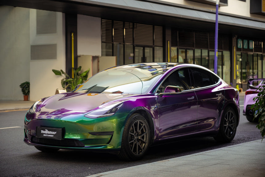 RD16-HD Colour Shift Vinyl Gloss Iridescent Green *DISCONTINUED*