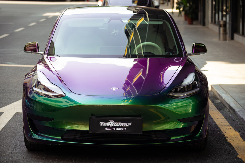 RD16-HD Colour Shift Vinyl Gloss Iridescent Green *DISCONTINUED*