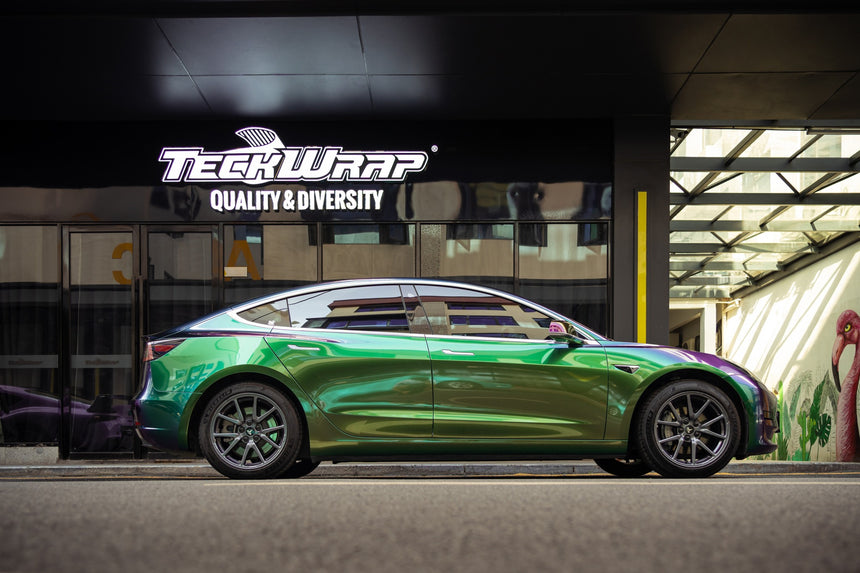 RD16-HD Colour Shift Vinyl Gloss Iridescent Green *DISCONTINUED*