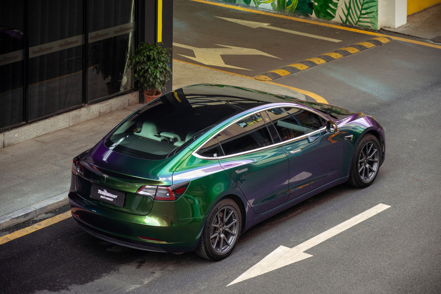 RD16-HD Colour Shift Vinyl Gloss Iridescent Green *DISCONTINUED*