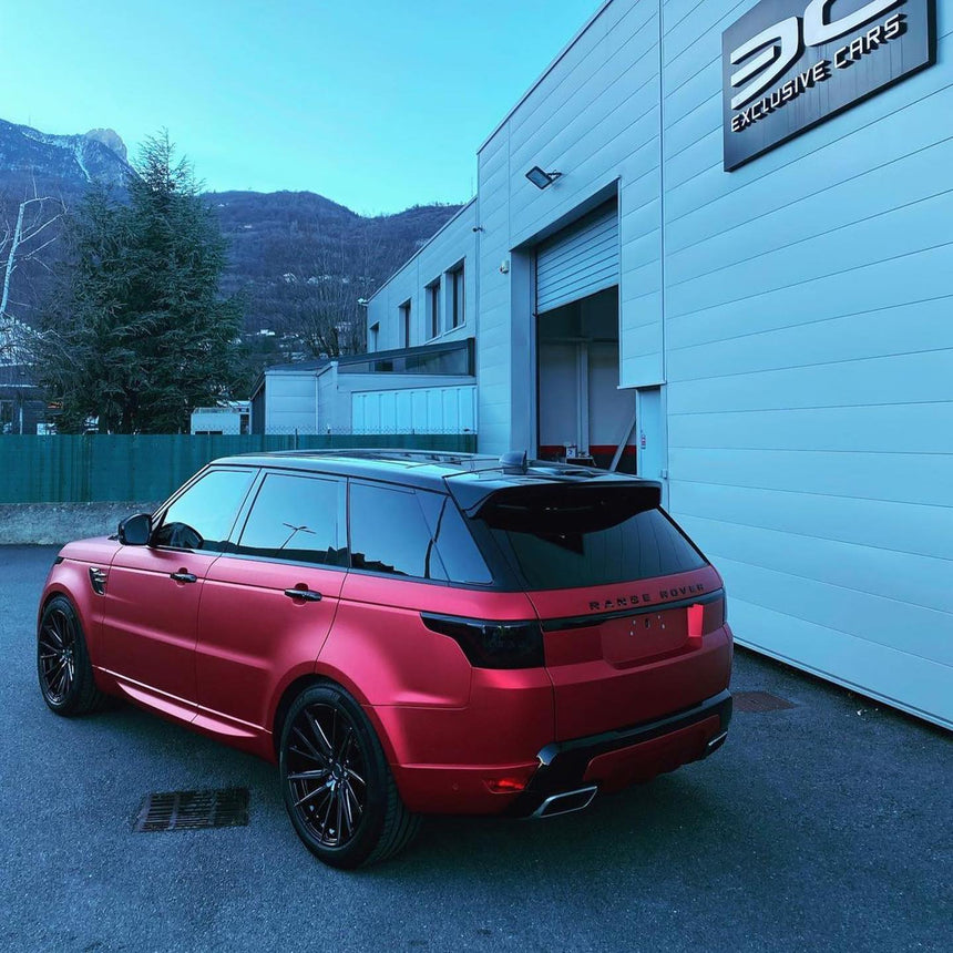 VCH401-S Satin Chrome Crimson Red