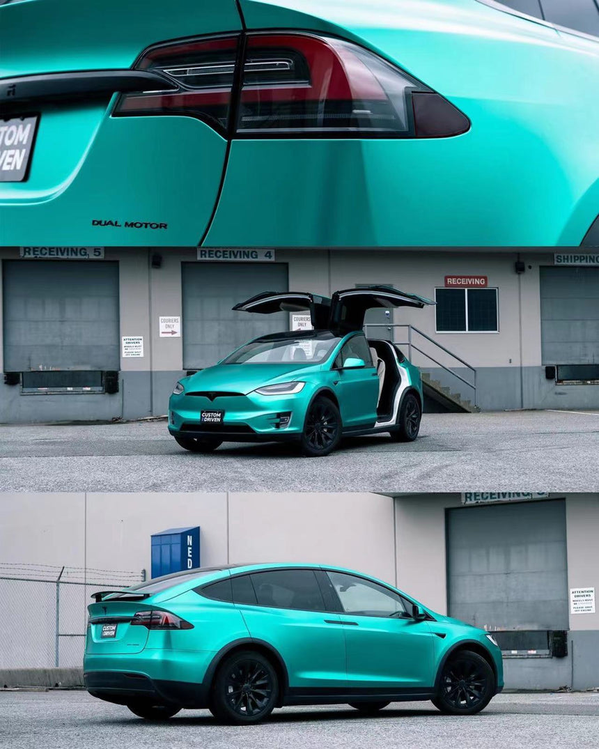 VCH405-S Satin Chrome Emerald Green