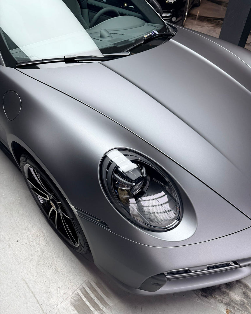 TeckWrap Silk Ash Matte Grey PPF | Satin Paint Protection Film (CPX419M)