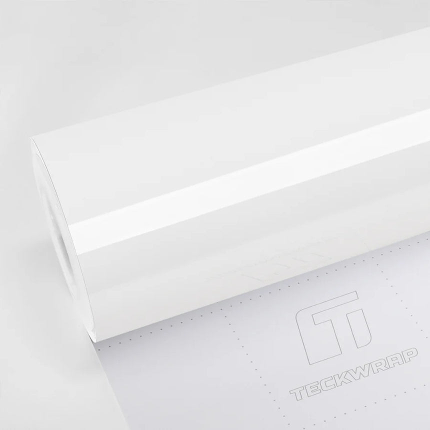 TeckWrap Pure White Gloss Colour PPF | Car Paint Protection Film (CPX302)