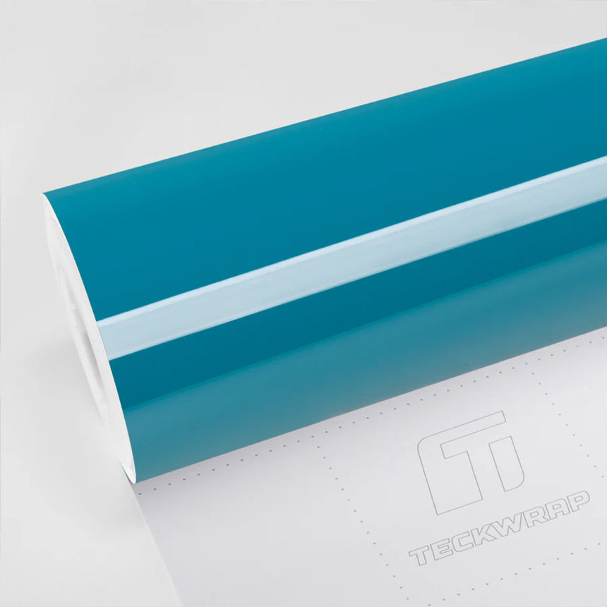 TeckWrap Tempo Teal Gloss Colour PPF | Car Paint Protection Film (CPX306)