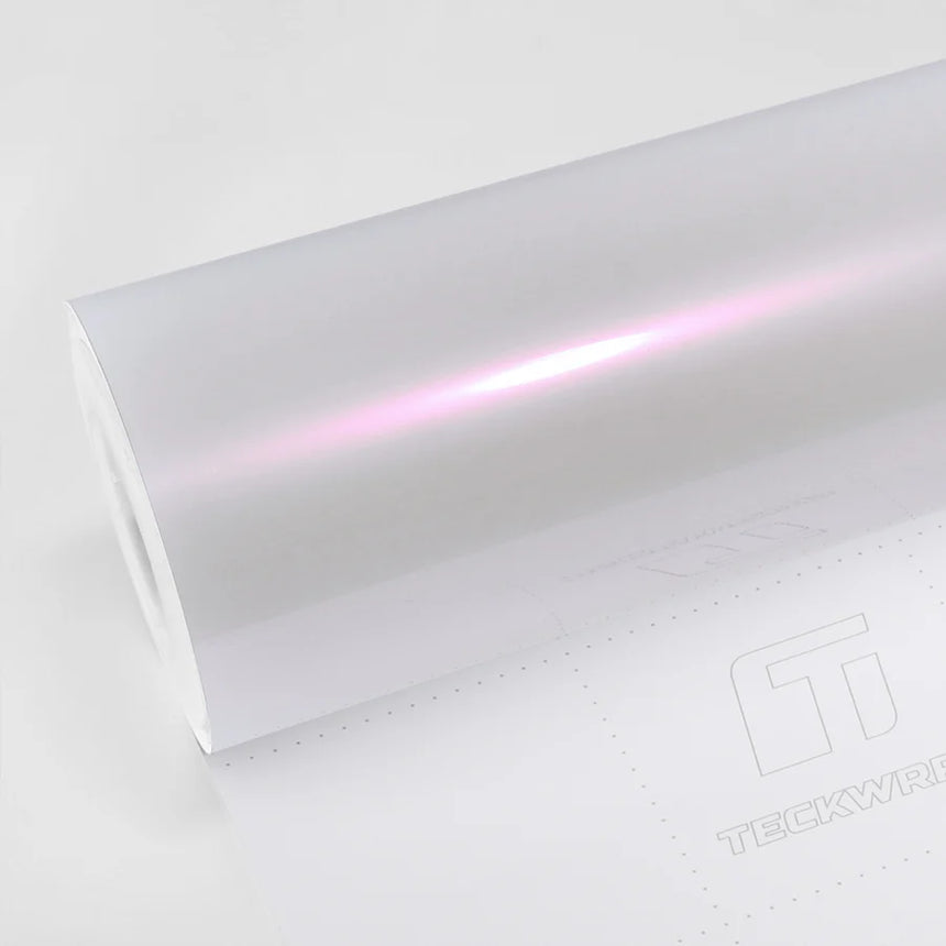 TeckWrap Sakura Pearl White PPF | Gloss Pearlescent Paint Protection Film (CPX404)