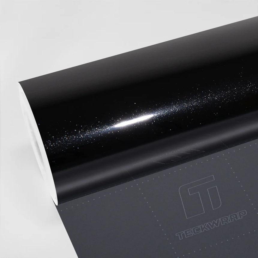 TeckWrap Luxe Black Metallic PPF | Gloss Paint Protection Film (CPX409)