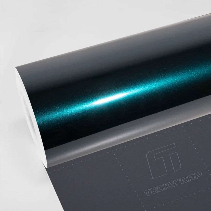 TeckWrap Racing Green Metallic PPF | Gloss Heritage Paint Protection Film (CPX413)