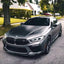 HM02-R  Matte Satin Metallic Black Silver