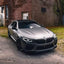 HM02-R  Matte Satin Metallic Black Silver