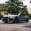 HM02-R  Matte Satin Metallic Black Silver