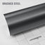 BM03 Brushed Vinyl Brushed Steel *DISCONTINUED*