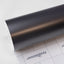 HM02-R  Matte Satin Metallic Black Silver