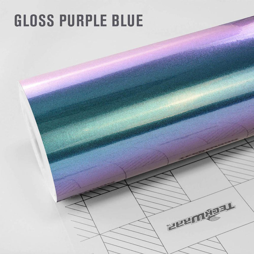 CK892G Colour Shift Vinyl Chameleon Metallic Gloss Purple Blue