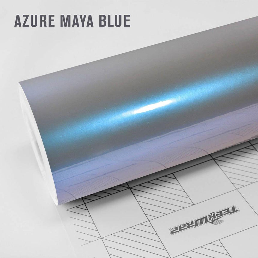 DS04G Colour Shift Vinyl Super Glitter Azure Maya Blue *DISCONTINUED*