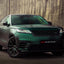 HM07 Matte Satin Metallic Green Black Silk