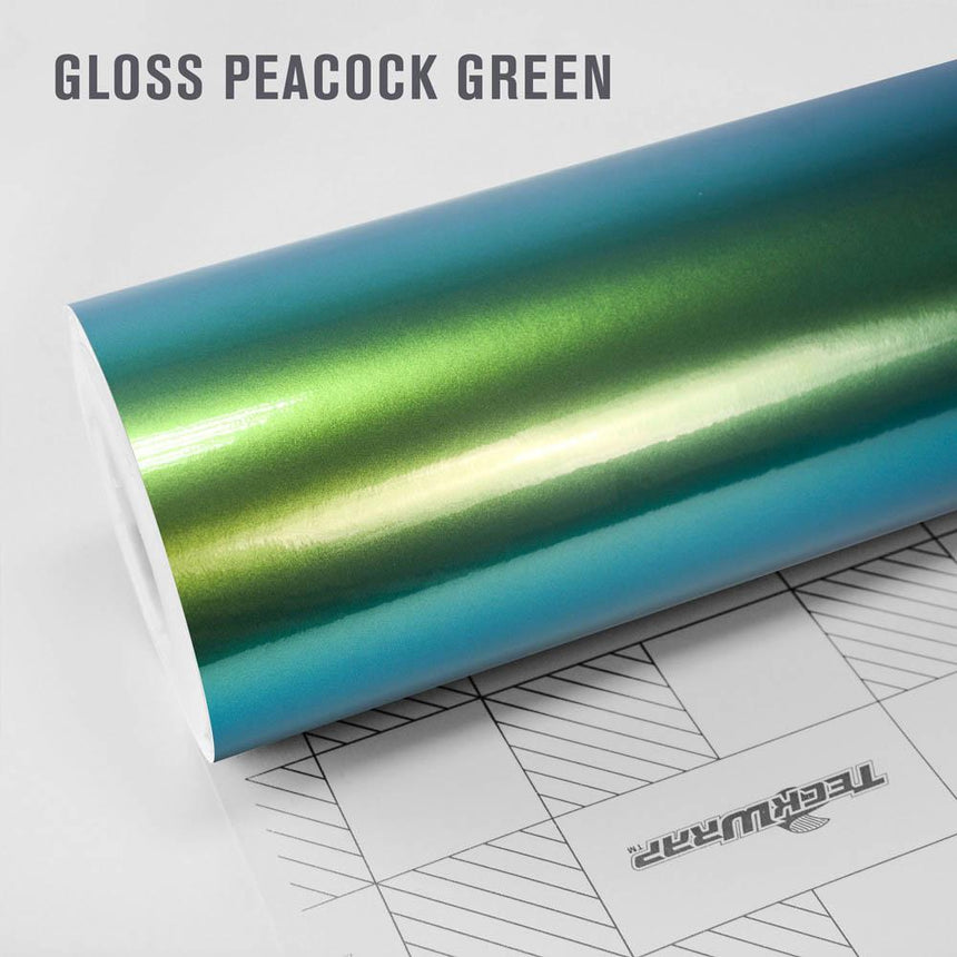 RD04G Colour Shift Vinyl Gloss Peacock Green *DISCONTINUED*