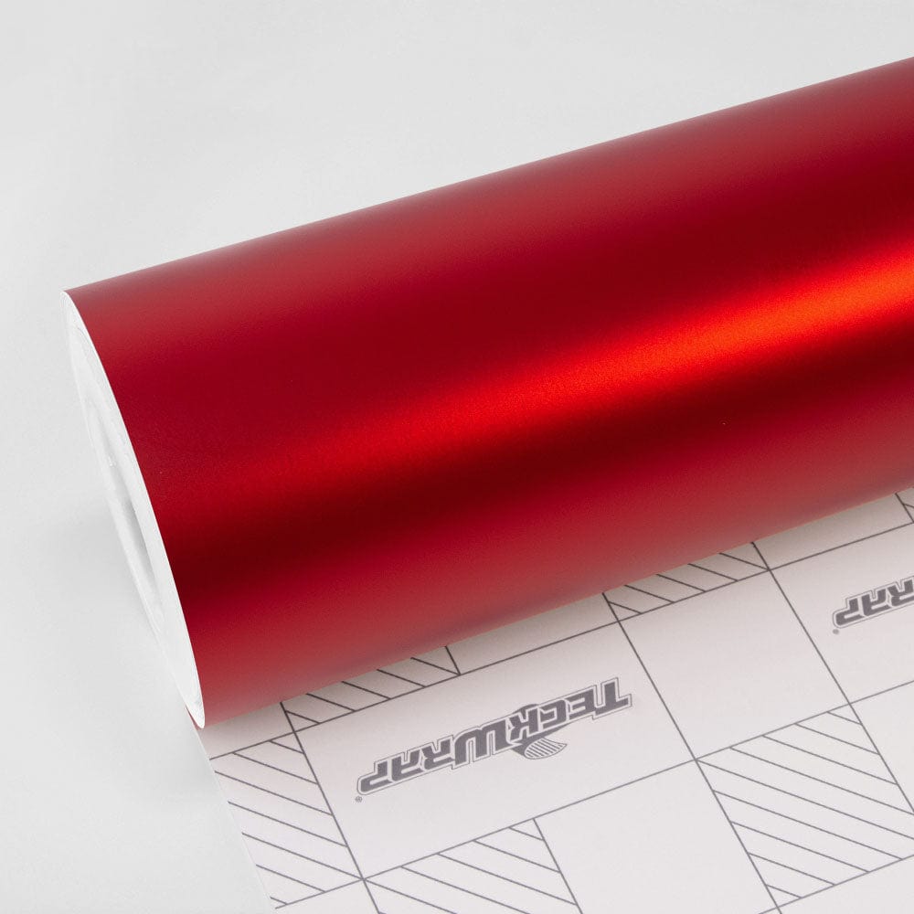 SMT15 Satin Metallic Flame Red – TeckWrap UK