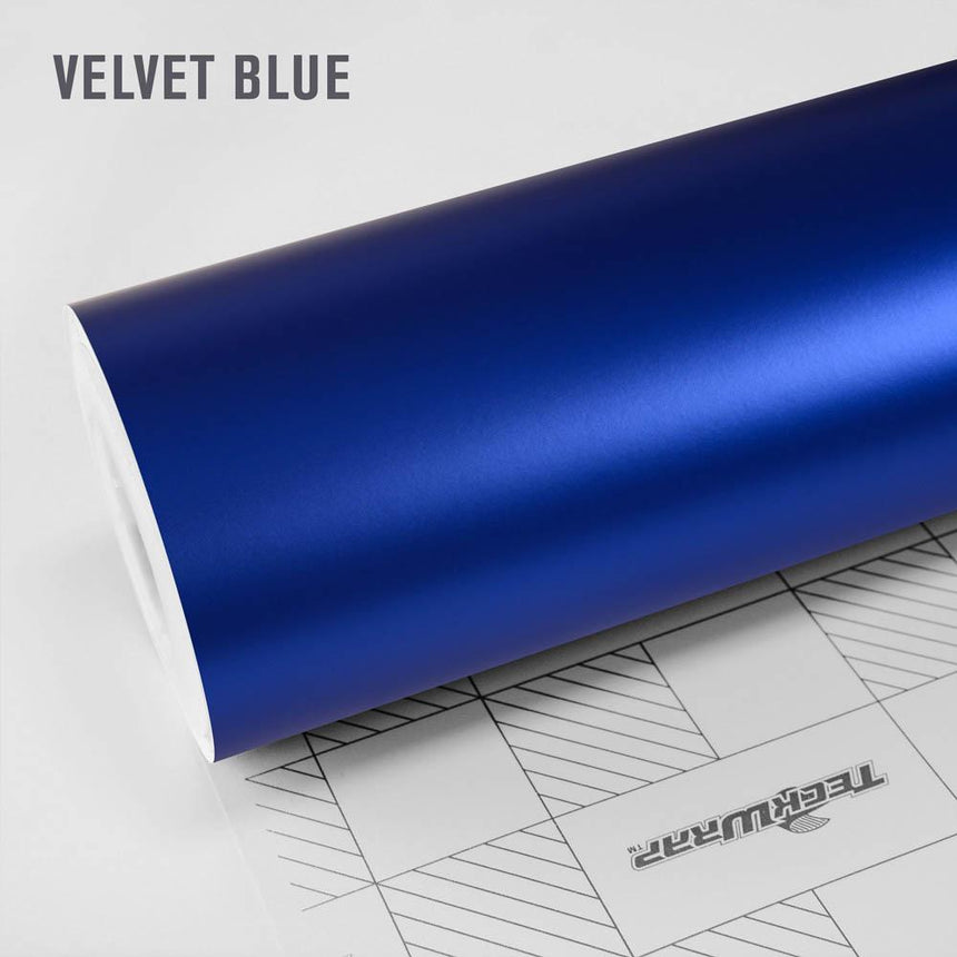 VCH402-S Satin Chrome Velvet Blue